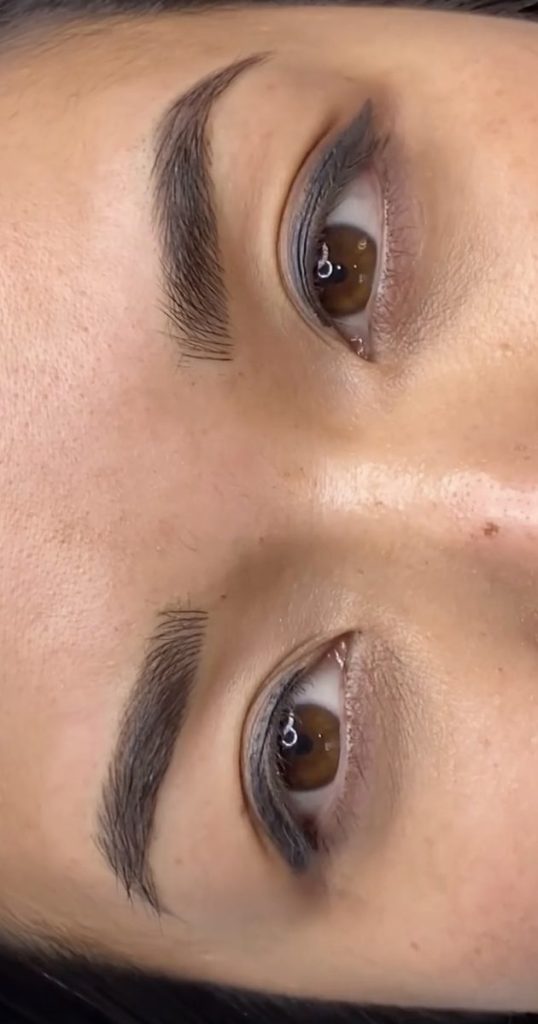 Microblading eyebrow tattoo result – Cosmetic Tattooing Melbourne