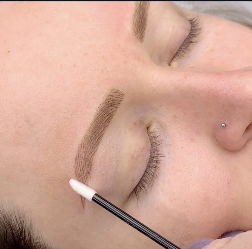Nano strokes brows result 2 – Cosmetic Tattooing Melbourne, St Kilda