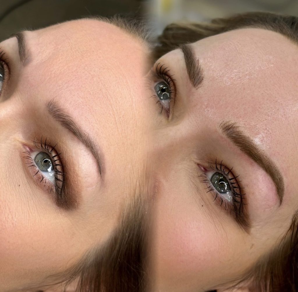 Nano strokes brows result 5 – Cosmetic Tattooing Melbourne, St Kilda