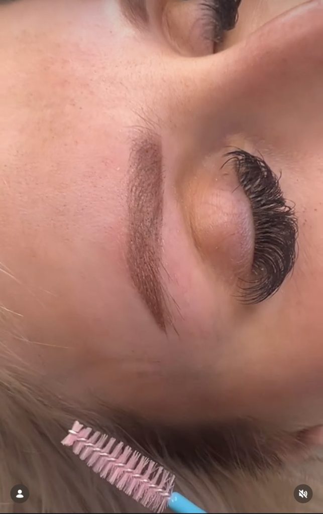 Powder brows result 2 – Cosmetic Tattooing Melbourne, St Kilda