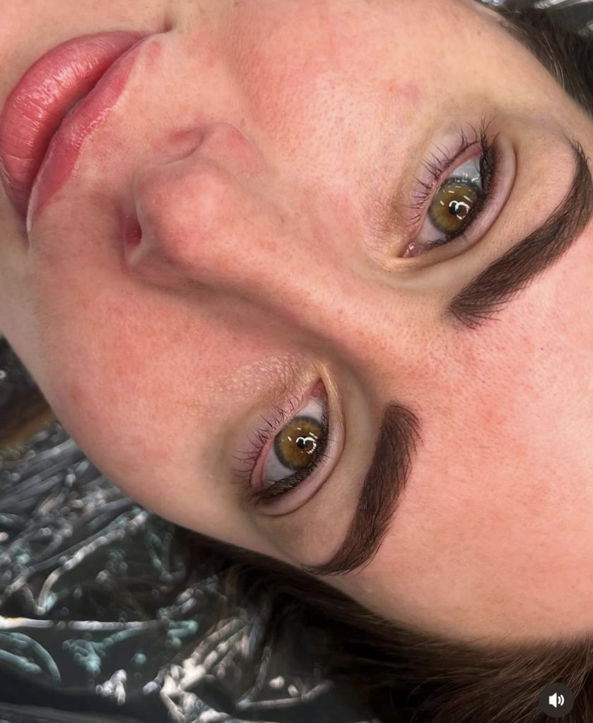 Powder brows result 7 – Cosmetic Tattooing Melbourne, St Kilda