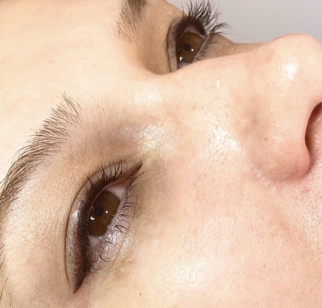 Winged and shaded eyeliner tattoo 10 – Cosmetic Tattooing Melbourne, St Kilda